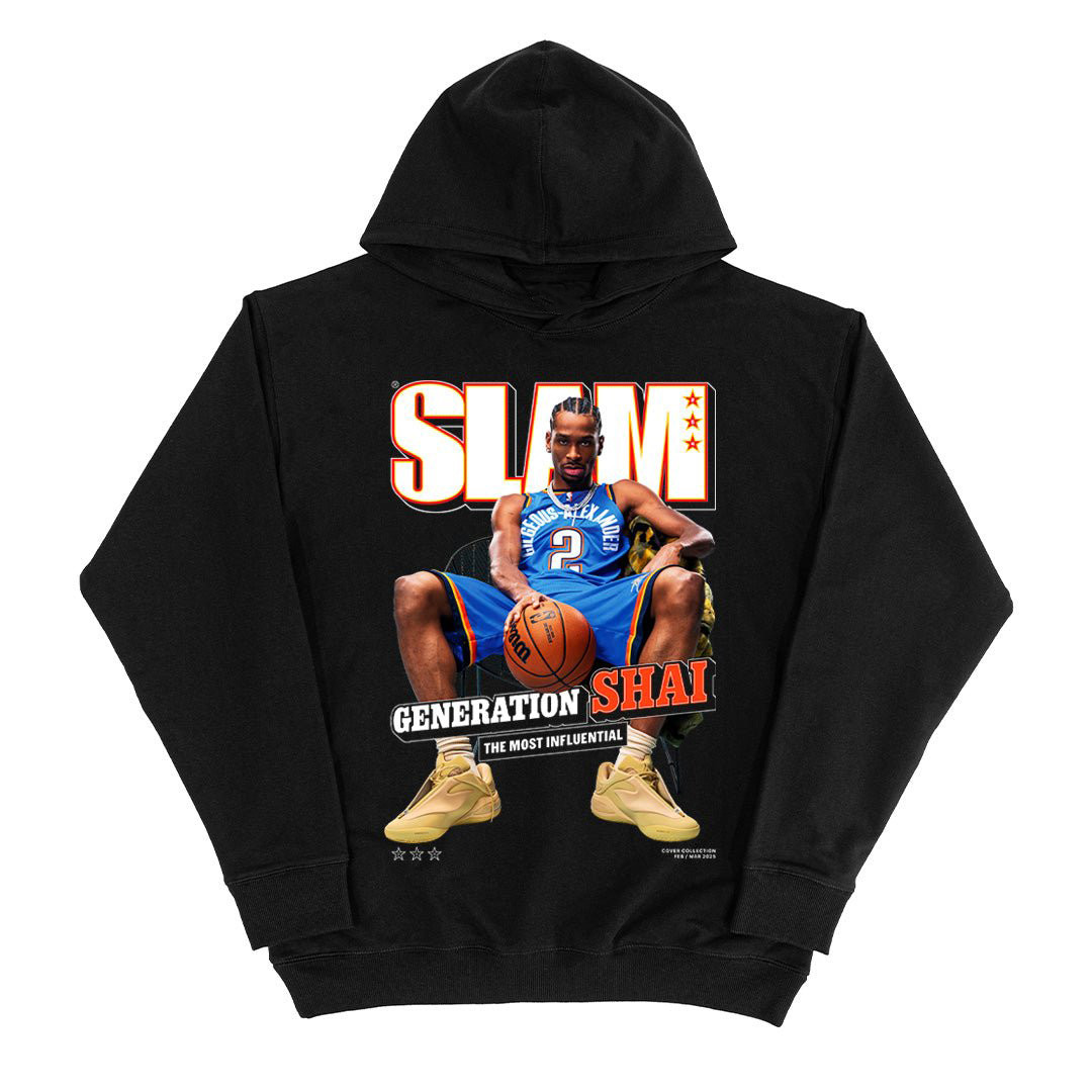 SLAM Cover Shai Gilgeous Alexander Basketball Hoodie Game Day Clothing Cool Gift For Him
