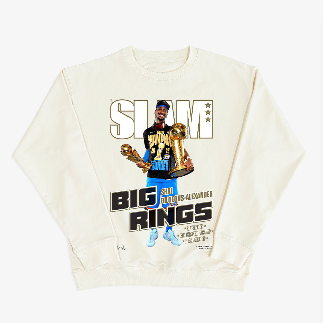 SLAM Cover Shai Gilgeous Alexander Basketball Sweatshirt 90s NBA Vintage Aesthetic Merch Gift For Shai Fans