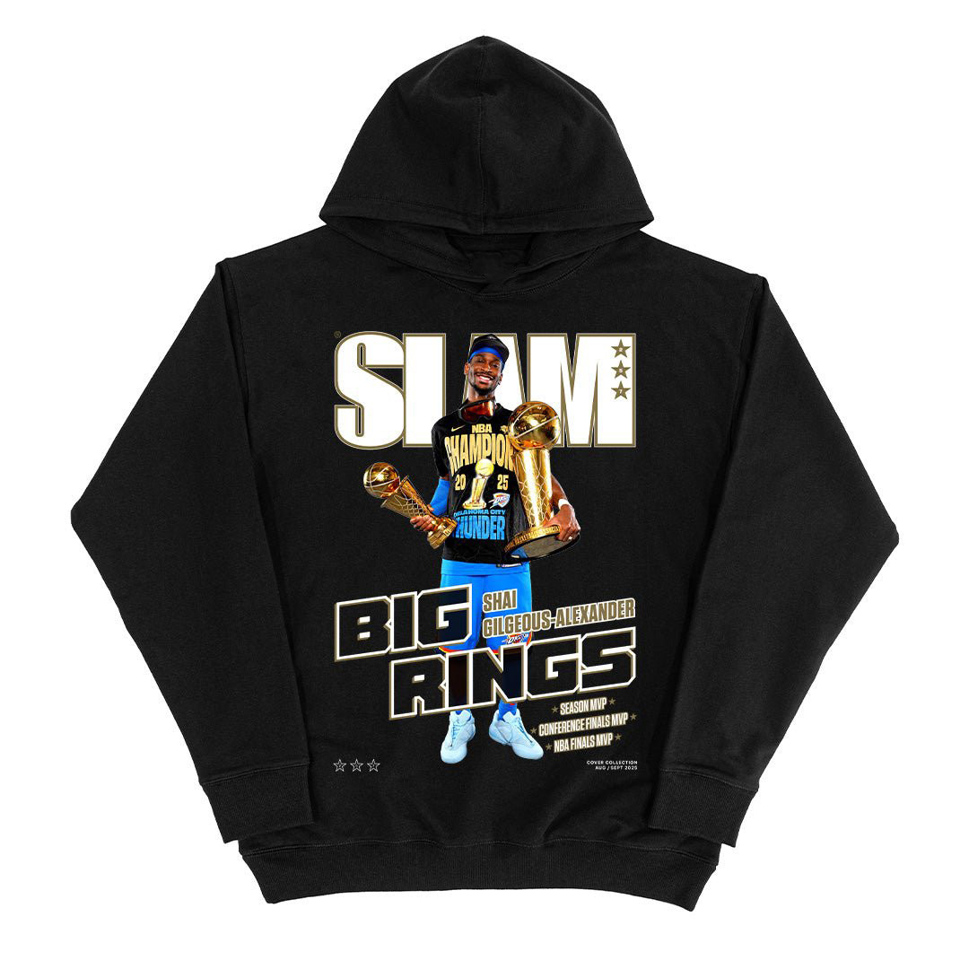 SLAM Cover Shai Gilgeous Alexander Hoodie Oklahoma City Thunder Apparel Good Gift For Fans
