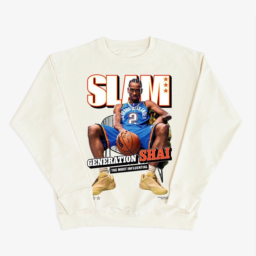 SLAM Cover Shai Gilgeous Alexander Sweatshirt Basketball Apparel Best Gift For Mother