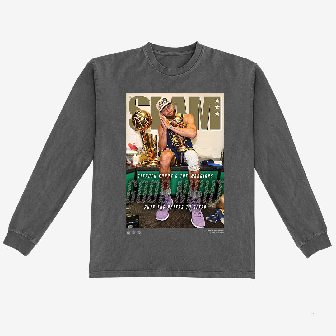 SLAM Cover Stephen Curry Basketball Long Sleeve Shirt Game Day Clothing Line Basketball Gear