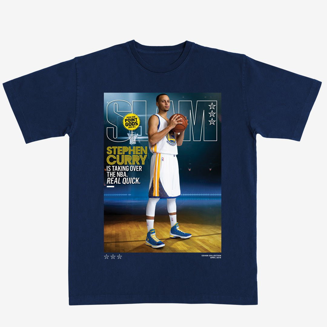SLAM Cover Stephen Curry Basketball Shirt 90s NBA Vintage Aesthetic Merch Gift For Friends