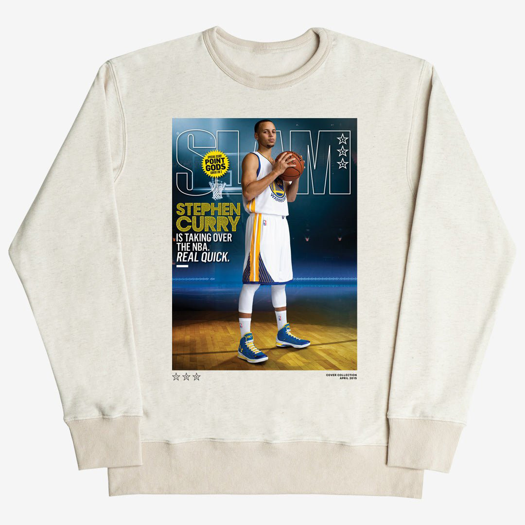 SLAM Cover Stephen Curry Basketball Sweatshirt Stephen Curry Apparel Fan Gift For Him