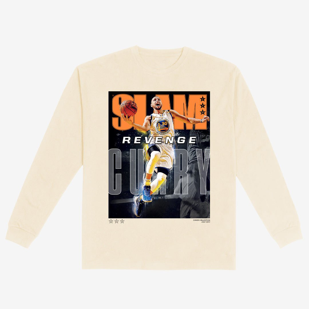 SLAM Cover Stephen Curry Long Sleeve Shirt Basketball Merch Cool Gift For Best Friends