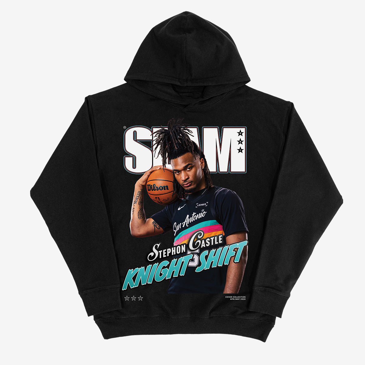 SLAM Cover Stephon Castle Basketball Hoodie 90s NBA Vintage Aesthetic Apparel Fan Gift