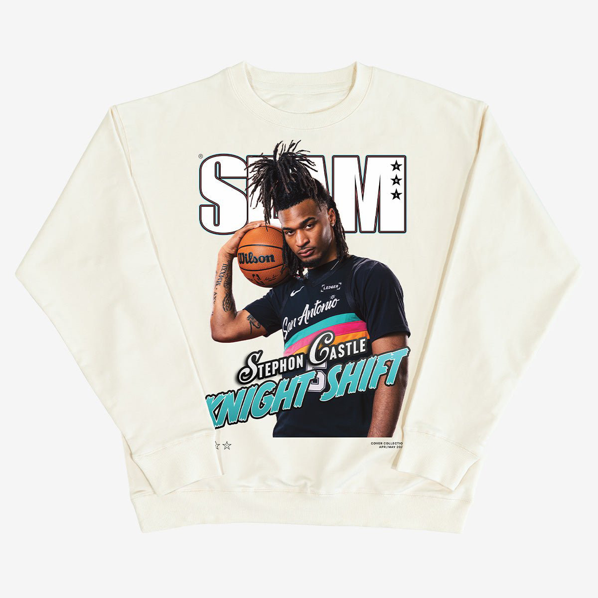 SLAM Cover Stephon Castle Basketball Sweatshirt Stephon Castle Apparel Present For Father's Day