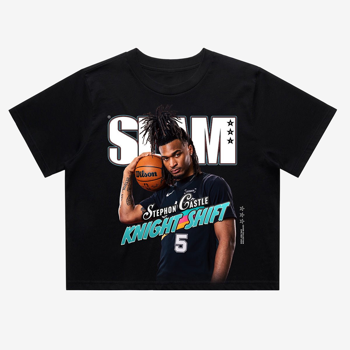 SLAM Cover Stephon Castle Crop Top Basketball Merch Unique Gift For Girlfriend