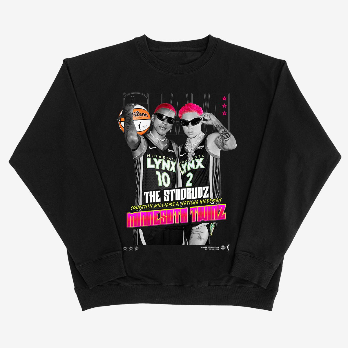 SLAM Cover The Studbudz Basketball Sweatshirt Game Day Clothing Basketball Lover Present