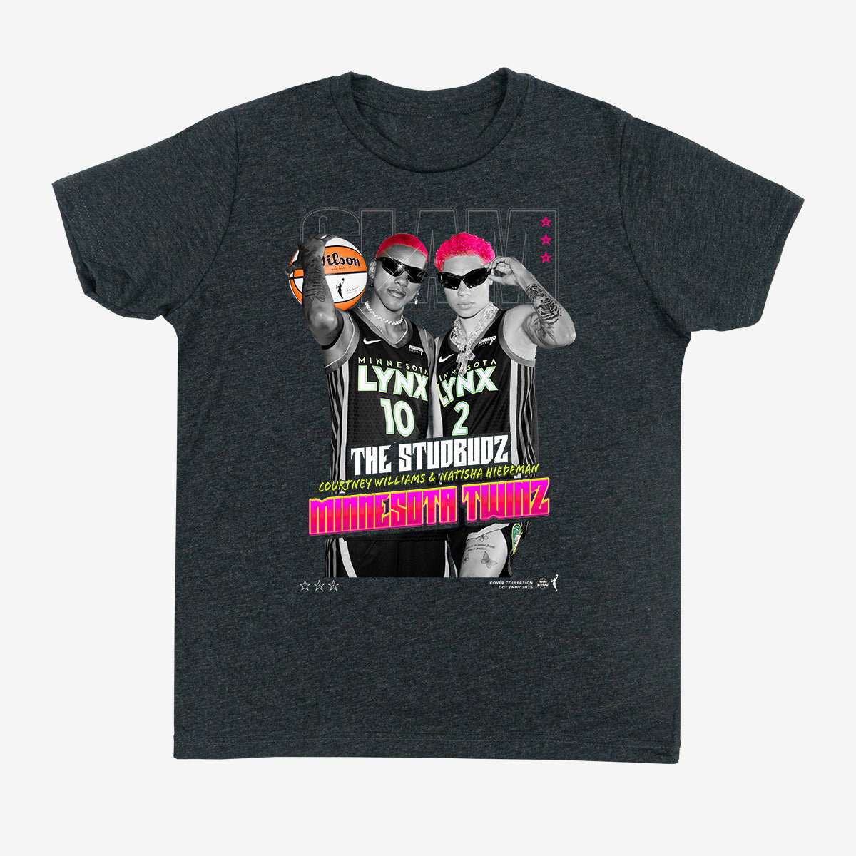 SLAM Cover The Studbudz Basketball T-Shirt 90s NBA Vintage Aesthetic Shirt The Studbudz Fan Gift