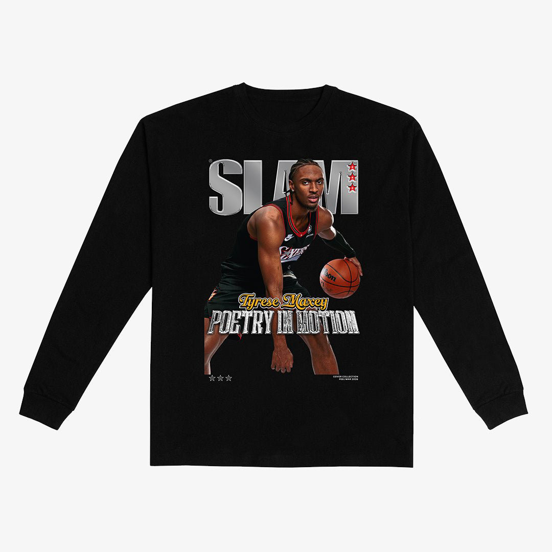 SLAM Cover Tyrese Maxey Long Sleeve Shirt Basketball Apparel Gift For Brothers