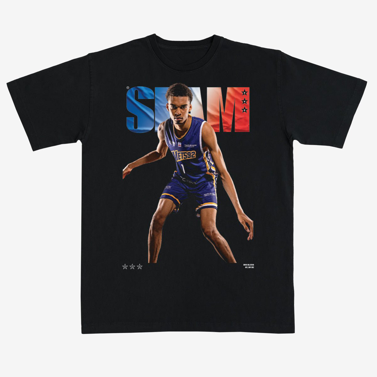 SLAM Cover Victor Wembanyama Basketball T-Shirt 90s NBA Vintage Aesthetic Shirt Fan Gift For Him