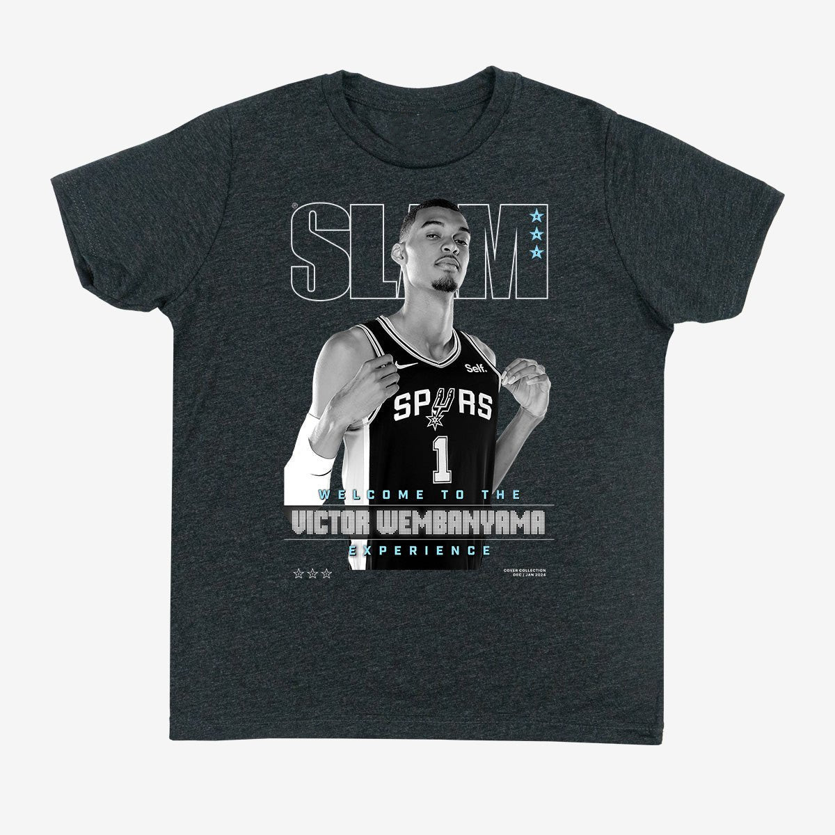SLAM Cover Victor Wembanyama Basketball T-Shirt Game Day Clothes Basketball Lover Gifts