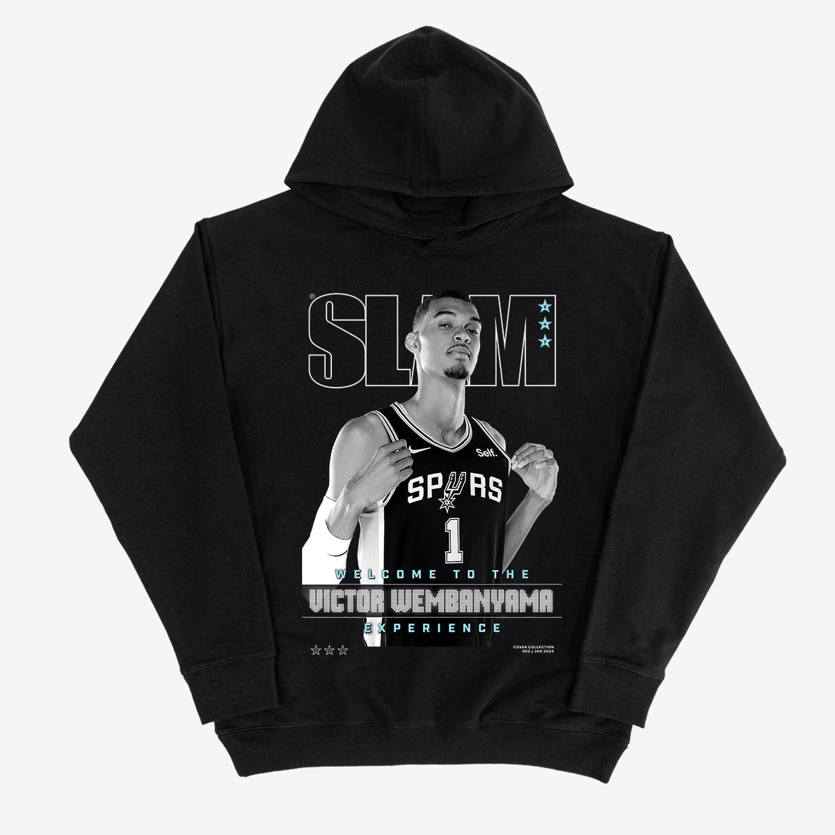 SLAM Cover Victor Wembanyama Hoodie San Antonio Spurs Apparel Basketball Lover Gifts