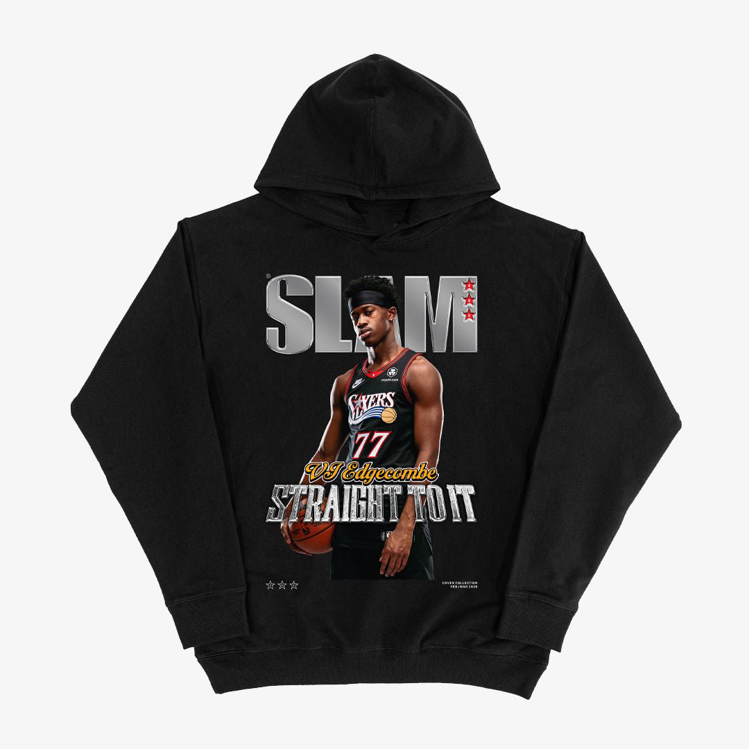 SLAM Cover VJ Edgecombe Basketball Hoodie VJ Edgecombe Apparel Fan Gear
