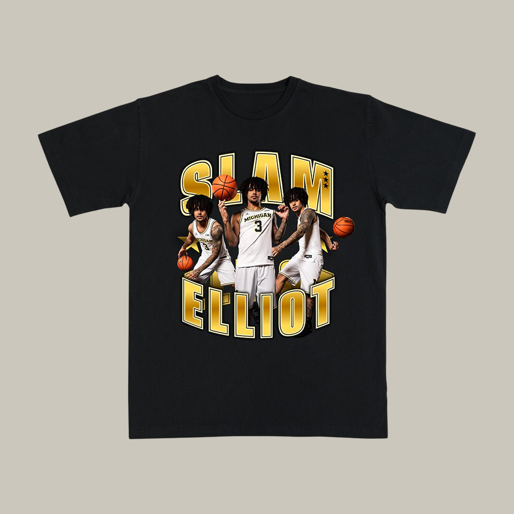 SLAM Elliot Cadeau 2026 Basketball Final Four T-Shirt March Madness Clothing Fans Gear