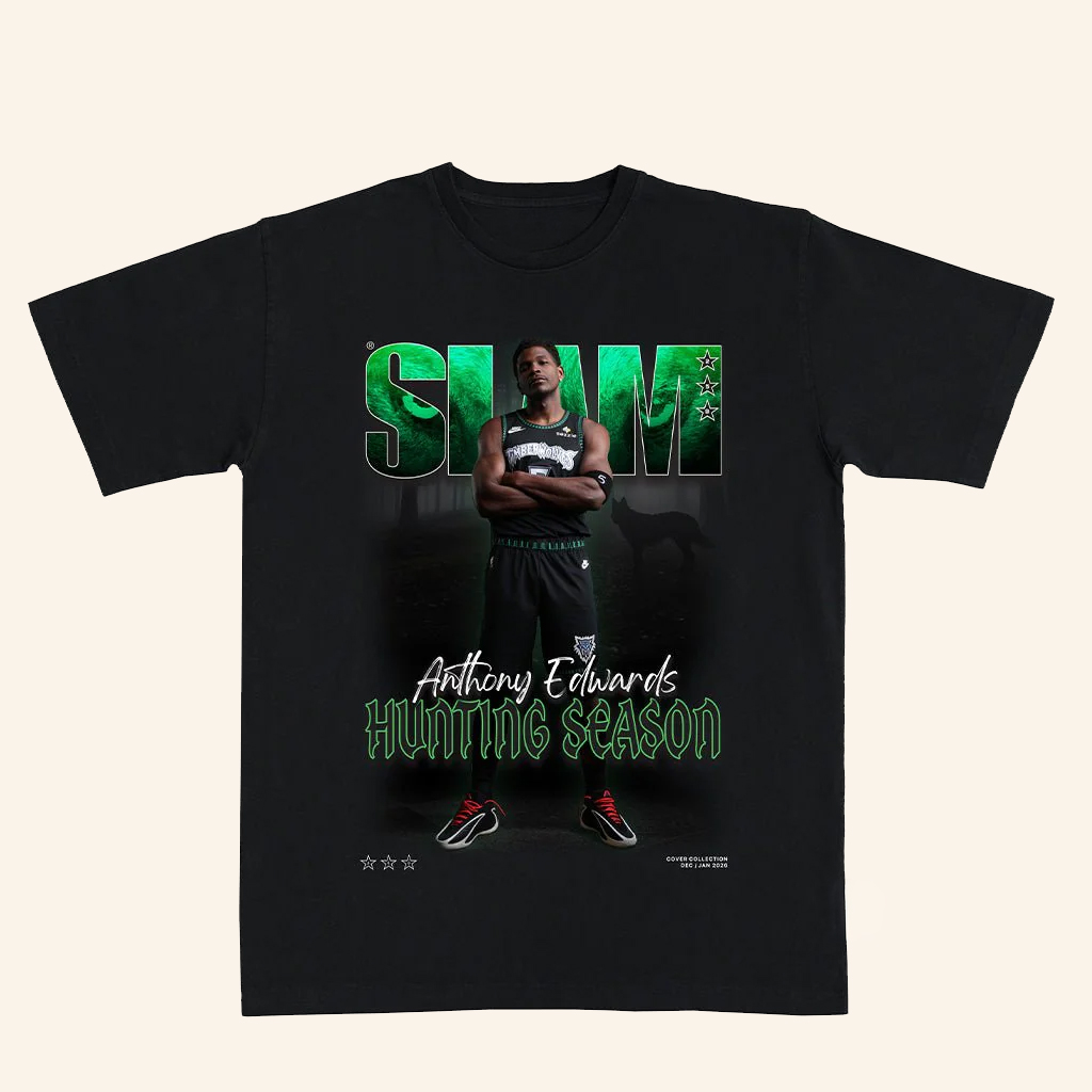 SLAM Goods Merch Slam Cover T-Shirt Anthony Edwards Shirt Christmas Gifts For Him SLAM Goods Merch Slam Cover T-Shirt Anthony Edwards Shirt Christmas Gifts For Him
