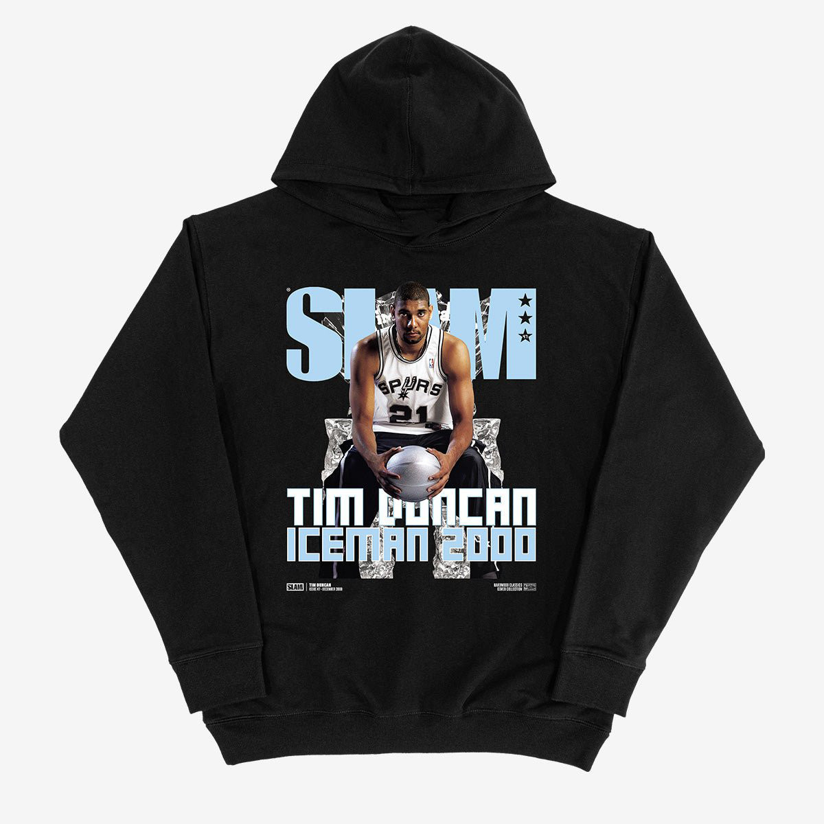 SLAM Hardwood Classics Cover Tim Duncan Hoodie Basketball Apparel Tim Duncan Lover Gift