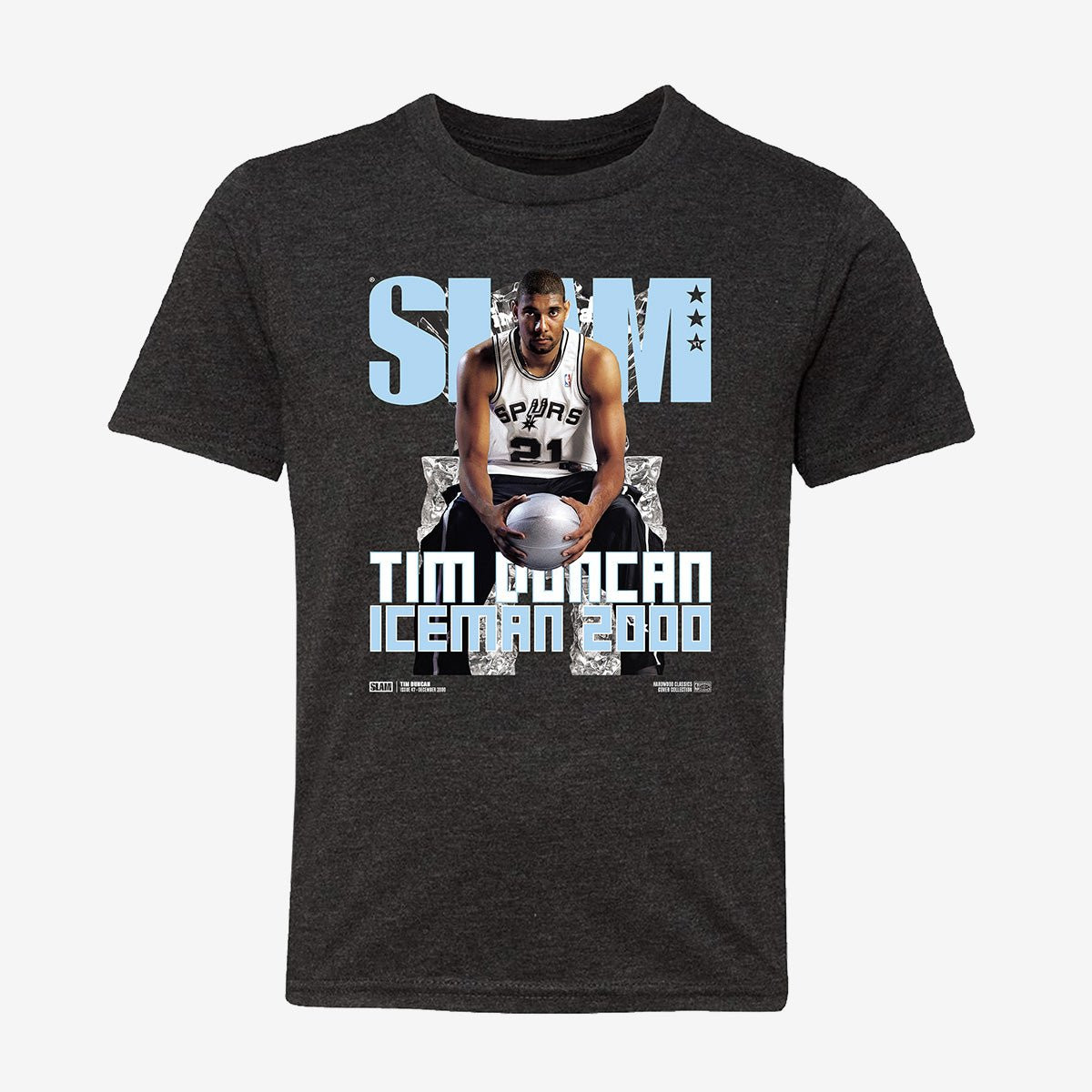 SLAM Hardwood Classics Cover Tim Duncan T-Shirt Basketball Game Day Clothing Fan Gift For Him