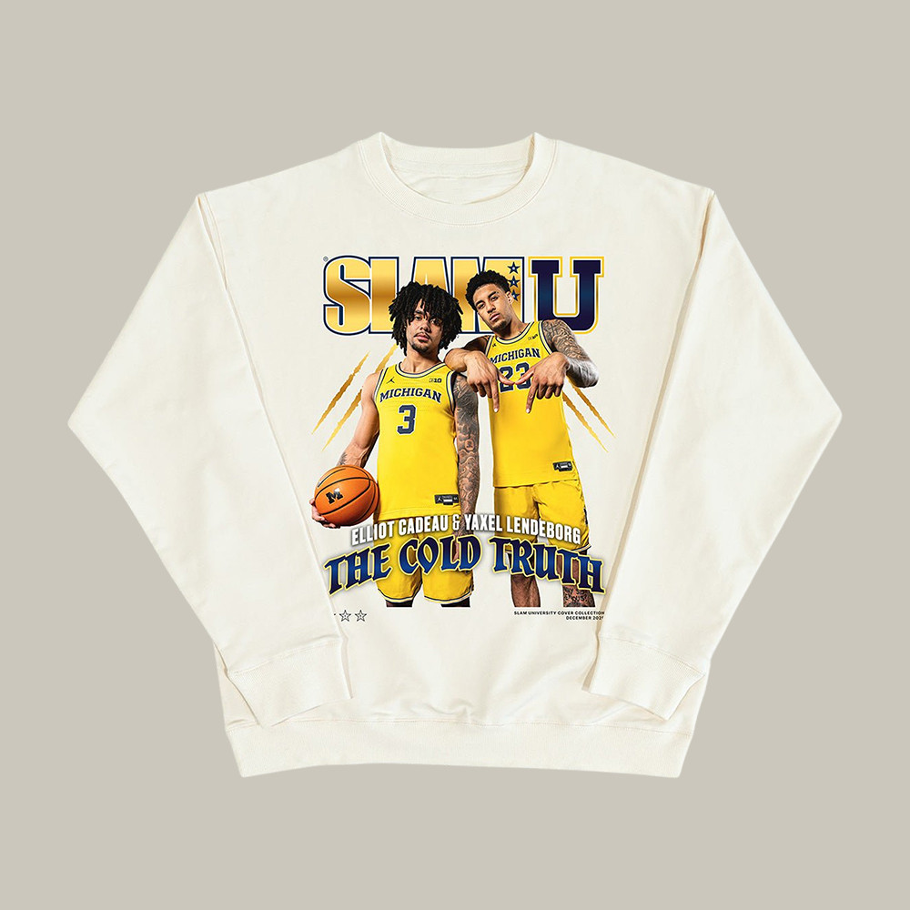 SLAM Lendeborg And Cadeau Basketball Sweatshirt 2026 Final Four Apparel March Madness Gear