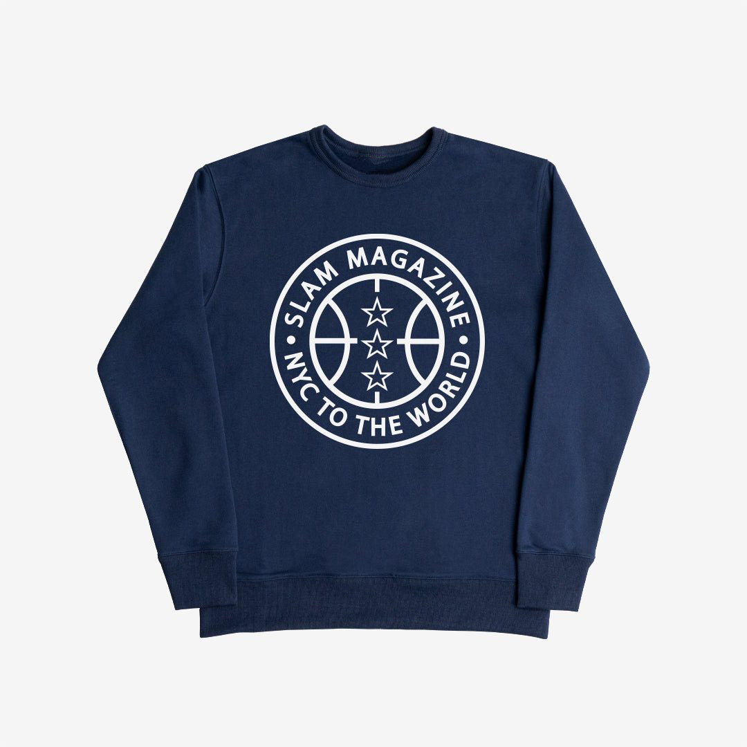 SLAM Magazine Baseline Circle Sweatshirt Slam Goods Apparel Gift For Basketball Dad