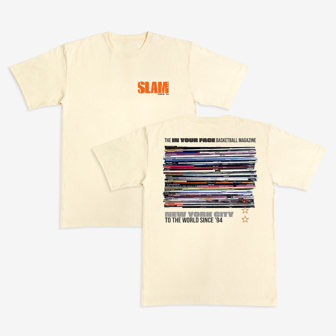 SLAM Since '94 Mag Stack T-Shirt Basketball Graphic Tee Present Idea For Boyfriend