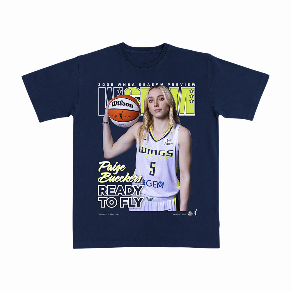 Slam x Wings Cover Art T-Shirt Game Day Dallas Wings Merch Basketball Lover Gift For Her