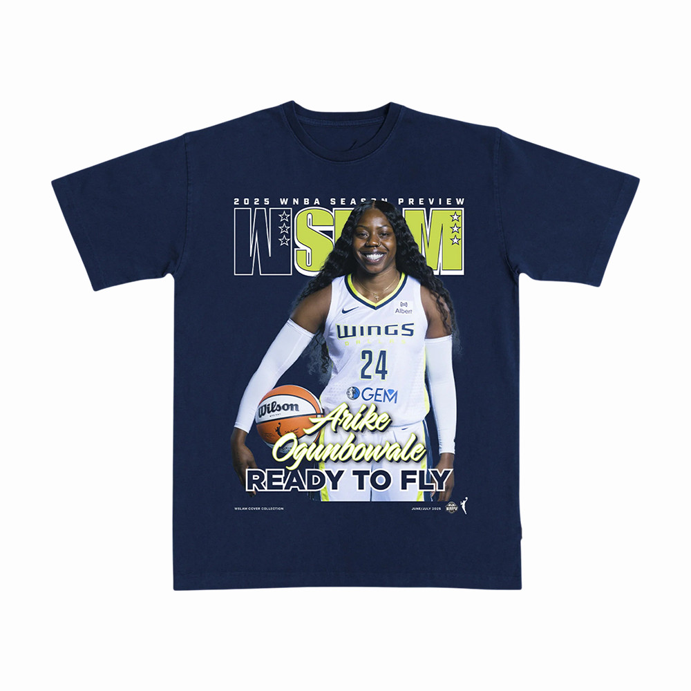 Slam x Wings Cover Art T-Shirt WNBA Season Preview Shirt Basketball Lover Gift Idea