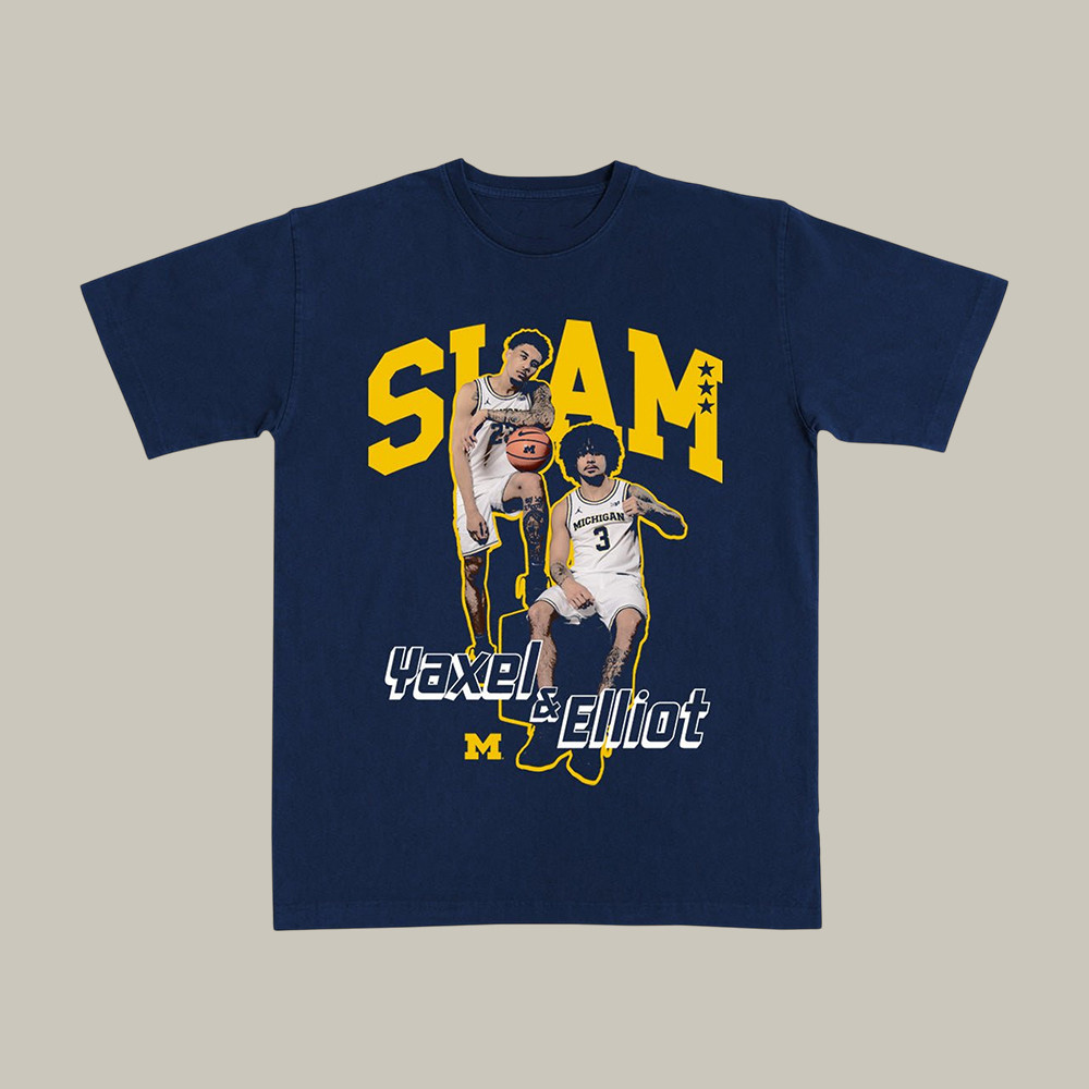 SLAM Yaxel & Elliot 2026 Basketball Final Four T-Shirt Game Day Clothing Gift For Him