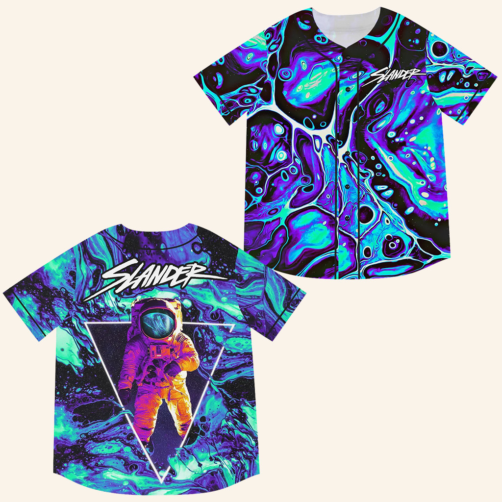 Slander Merch Slander Spaceman Jersey Christmas Gift Ideas For DJ Fan