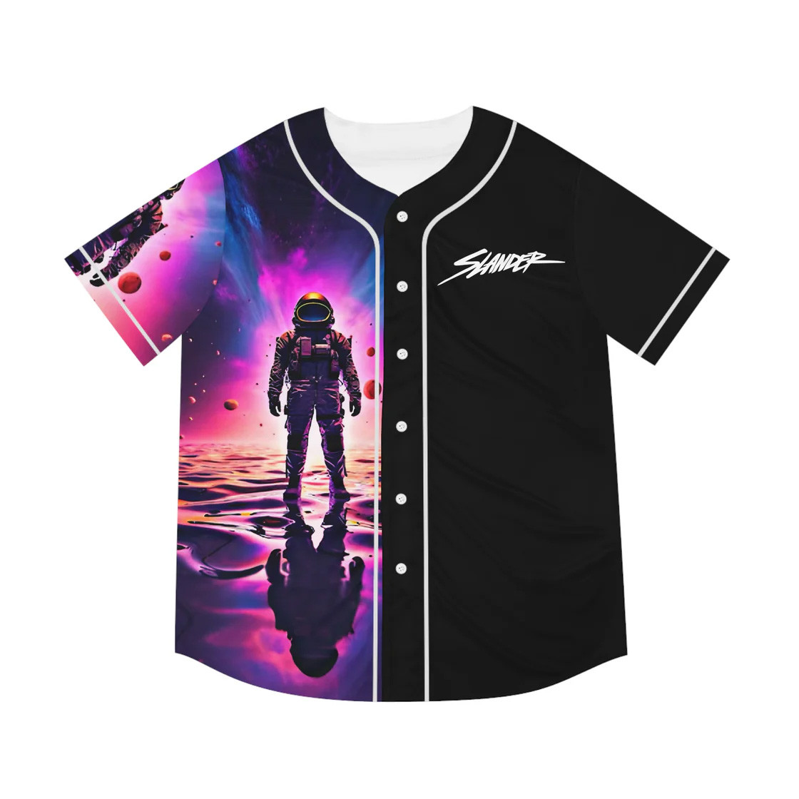 Slander Merch Slander Spaceman Jersey Music Lover Gift Ideas For Him