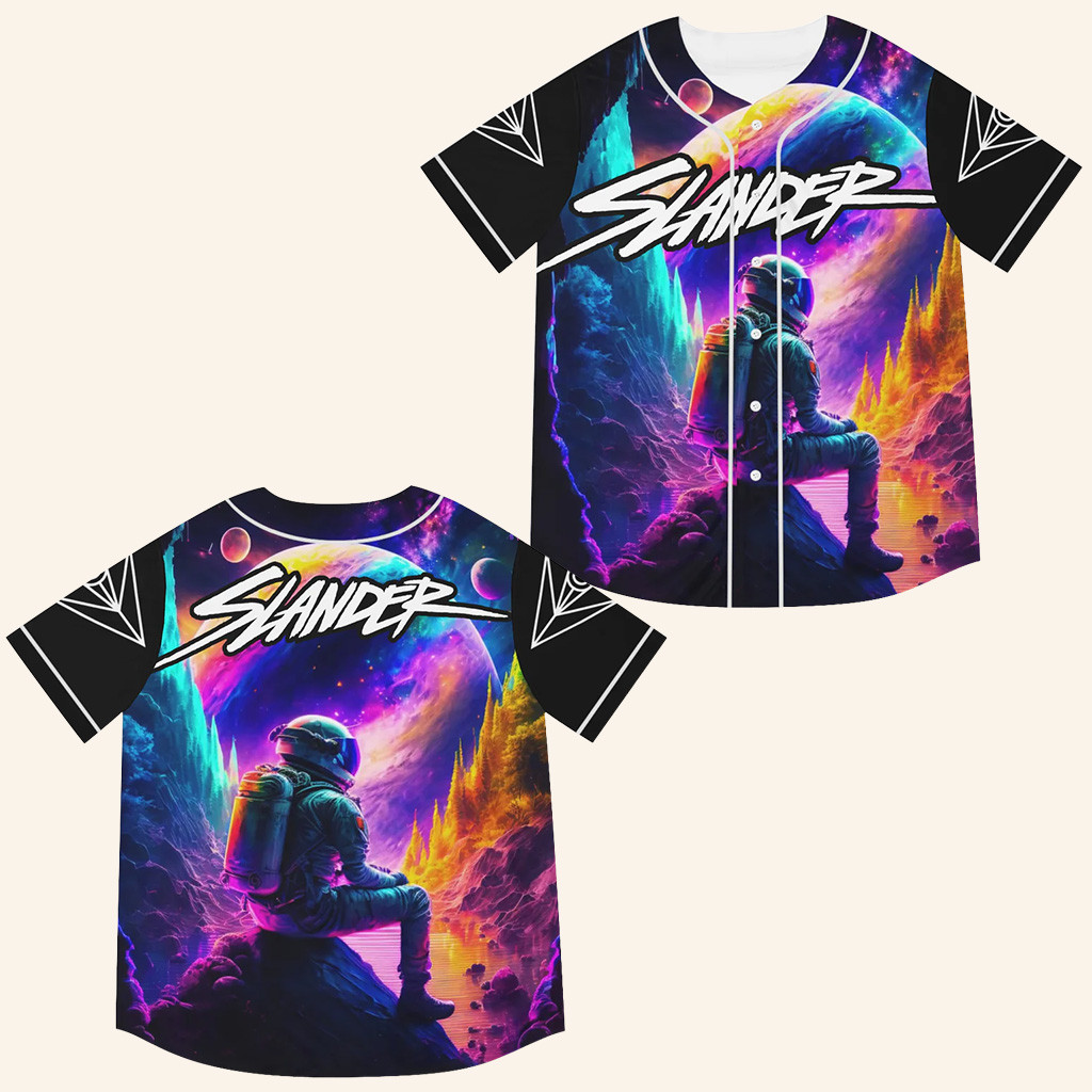 Slander Merch Slander Spaceman Jersey Presents For Music Lovers