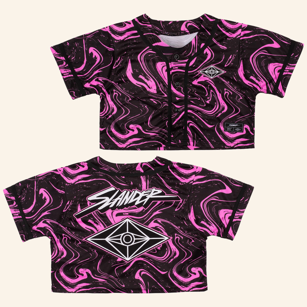 Slander Merch Spaceman Crop Jersey Christmas Gifts For Girlfriend Slander Merch Spaceman Crop Jersey Christmas Gifts For Girlfriend