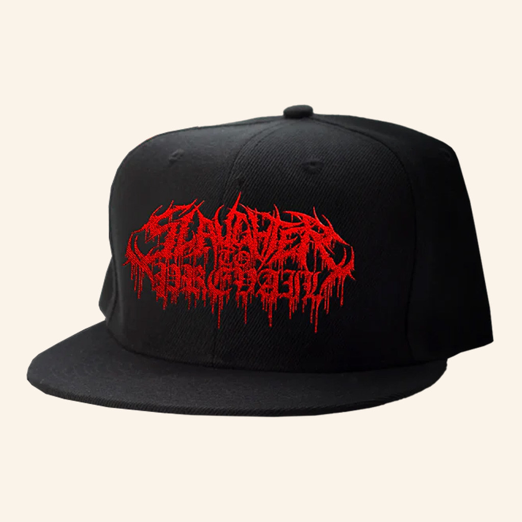 Slaughter To Prevail Merch Kid Of Darkness Embroidered Snapback Hat Slaughter To Prevail Hat