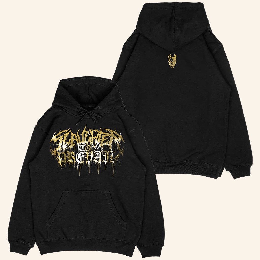 Slaughter To Prevail Merch Slaughter To Prevail Gold Glow Hoodie Gifts For Boyfriend