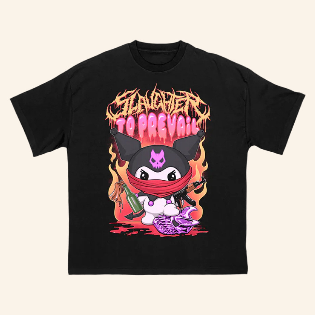 Slaughter To Prevail Merch Slaughter To Prevail Kuromi T-Shirt Gifts For Daughter