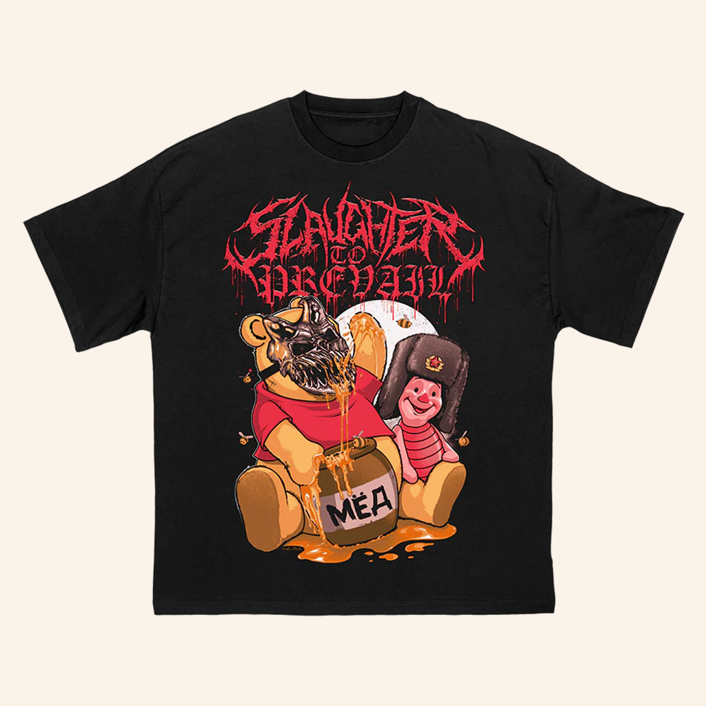 Slaughter To Prevail Merch Slaughter To Prevail Slaughter The Bear T-Shirt Gifts For Besties