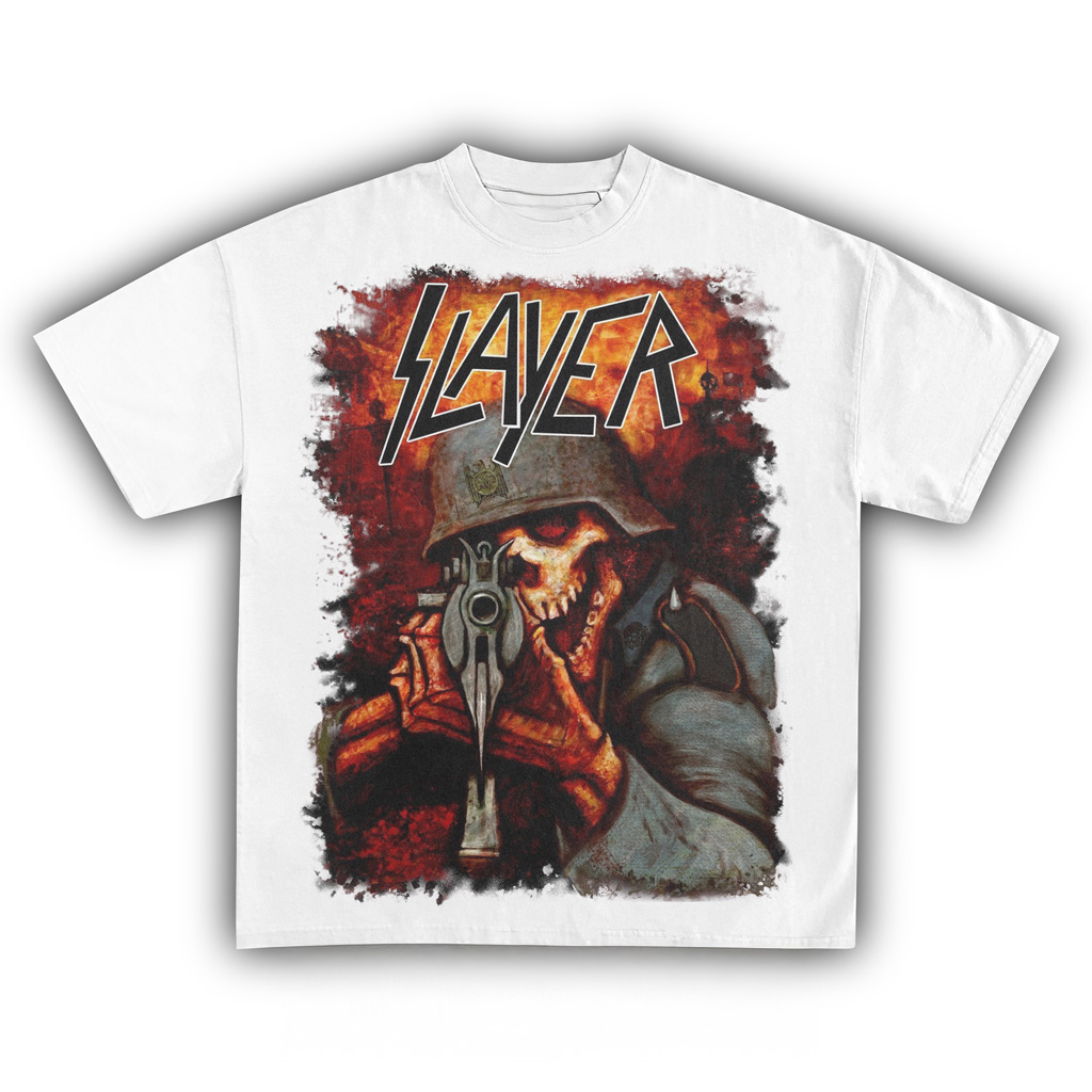 Slayer Killshot White Shirt Slayer Merch Music Lover Gifts For Him Slayer Killshot White Shirt Slayer Merch Music Lover Gifts For Him