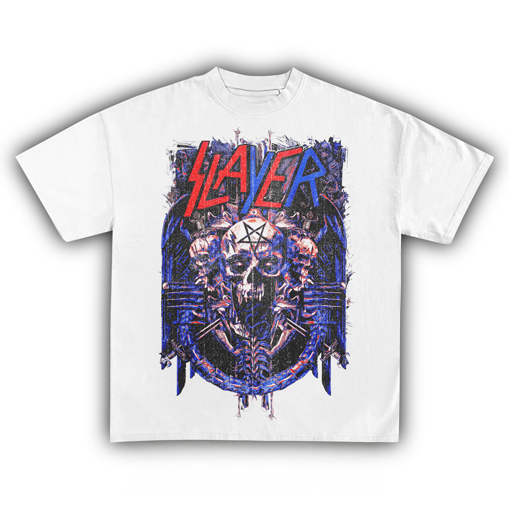 Slayer Skeletons Of Society White Shirt Slayer Merch Gifts For Music Lovers Slayer Skeletons Of Society White Shirt Slayer Merch Gifts For Music Lovers