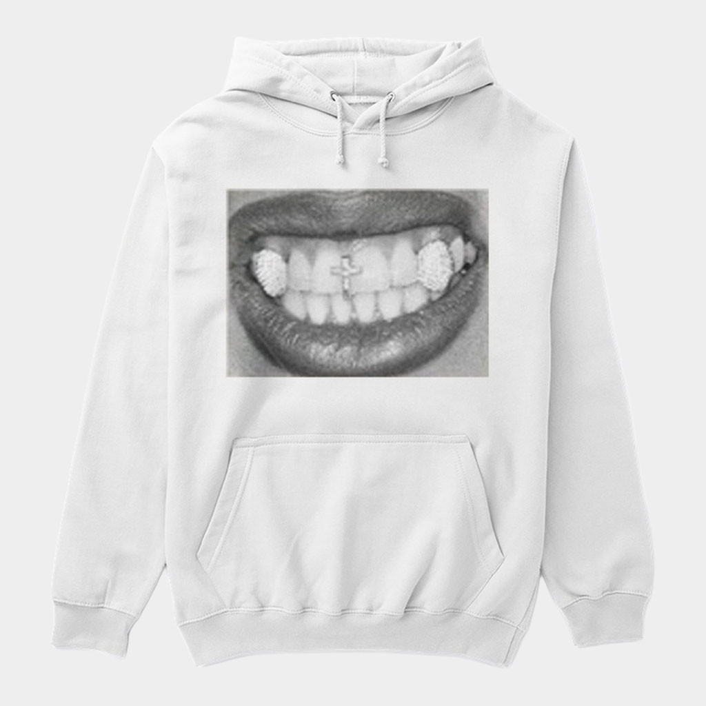 Slayyyter Merch 2026 Teeth Hoodie Slayyyter Hoodie Cool Gifts For Music Lovers