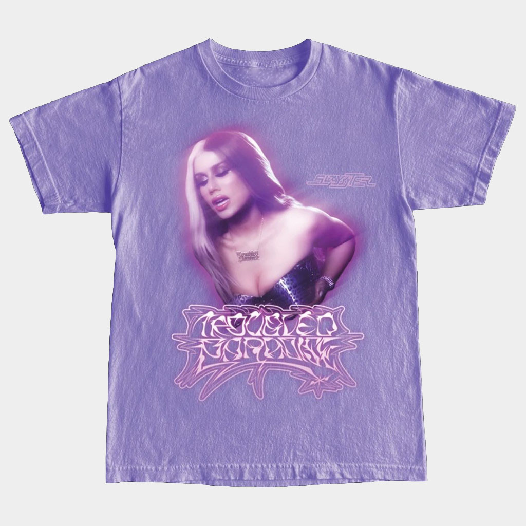 Slayyyter Merch 2026 Troubled Paradise Shirt Presents For Music Lovers