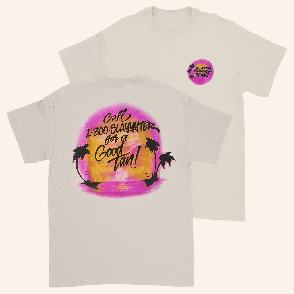 Slayyyter Merch Slater Tanning Salon And Spa T-Shirt Gift For Sister
