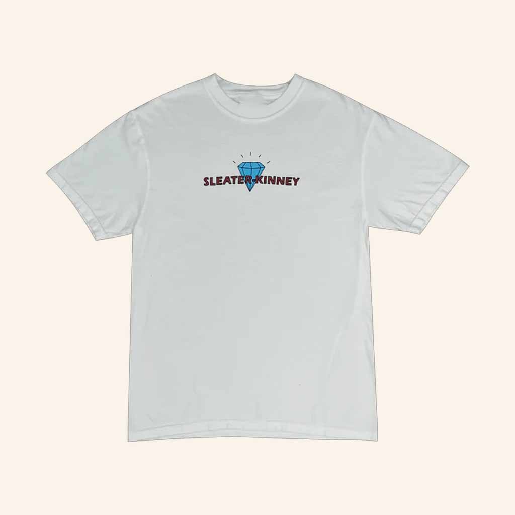 Sleater Kinney Merch Hot Rock Diamond T-Shirt Gifts For Music Enthusiasts