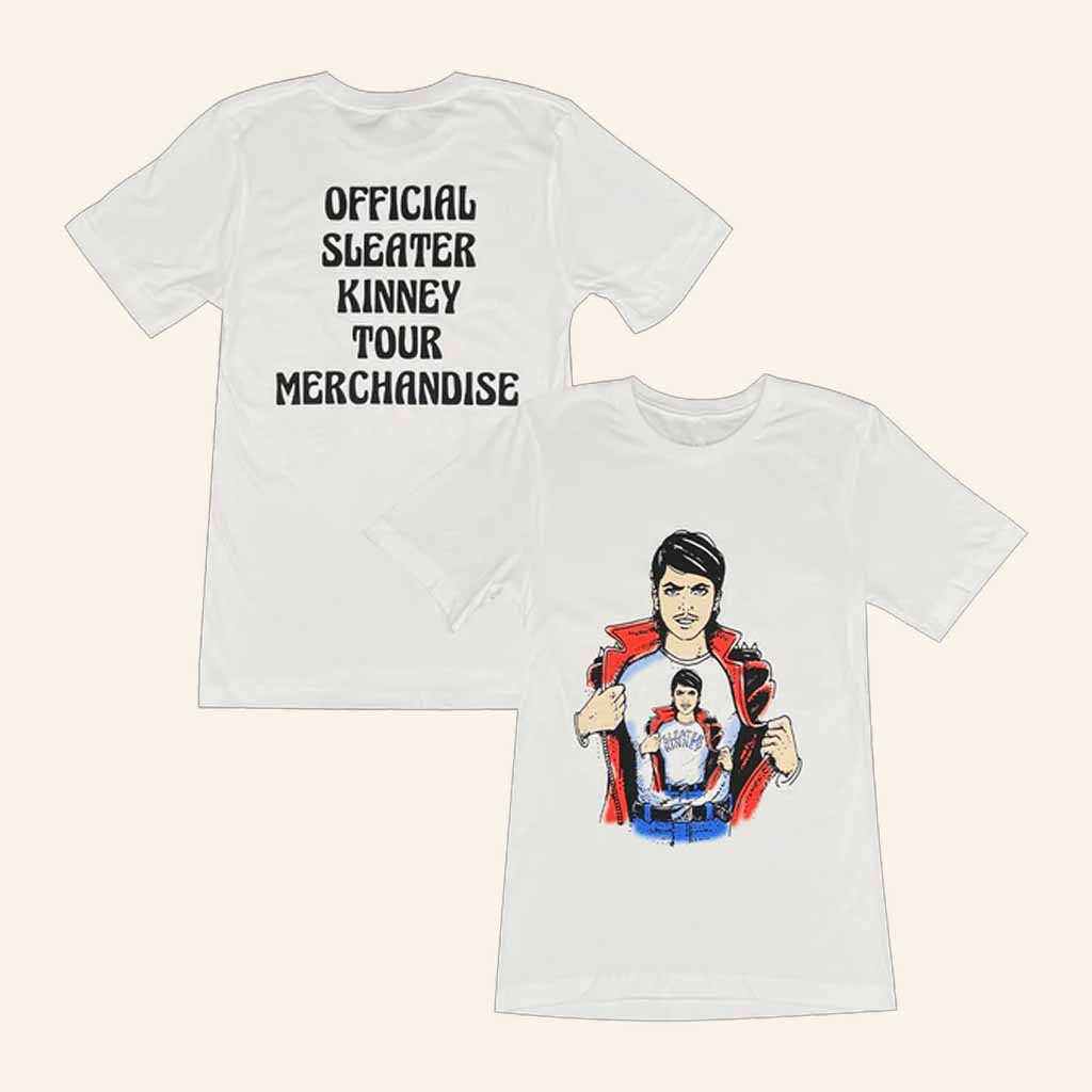 Sleater Kinney Merch Macho White T-Shirt Gifts For Music Enthusiasts Sleater Kinney Merch Macho White T-Shirt Gifts For Music Enthusiasts