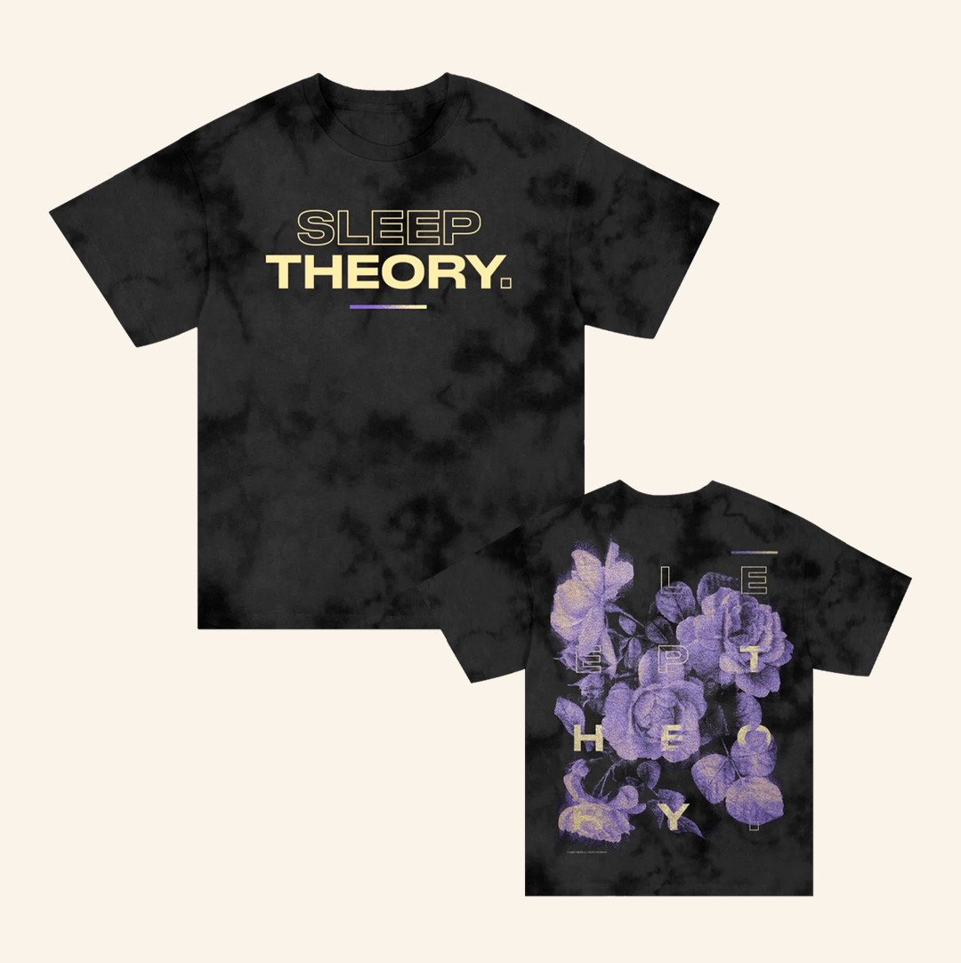 Sleep Theory Merch Floral Tie Dye Shirt Gifts For Rock Fan
