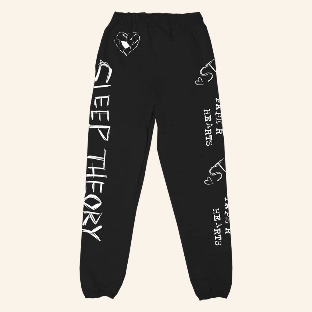 Sleep Theory Merch Paper Hearts Sweatpants Gifts For Him Her Sleep Theory Merch Paper Hearts Sweatpants Gifts For Him Her