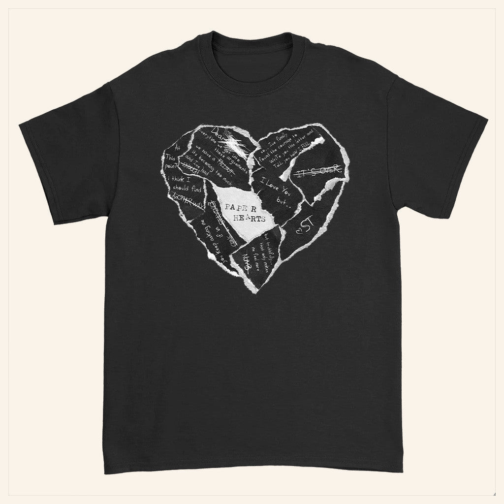 Sleep Theory Merch Paper Hearts T-Shirt Gifts For Him Her Sleep Theory Merch Paper Hearts T-Shirt Gifts For Him Her