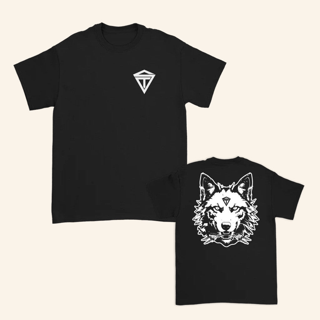 Sleep Theory Merch Wolf T-Shirt Black Best Gifts For Dudes