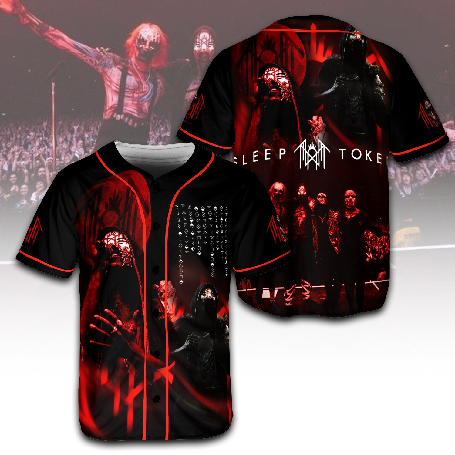 Sleep Token Baseball Jersey Best Outfit To Go Sleep Token Concert Tour Merch