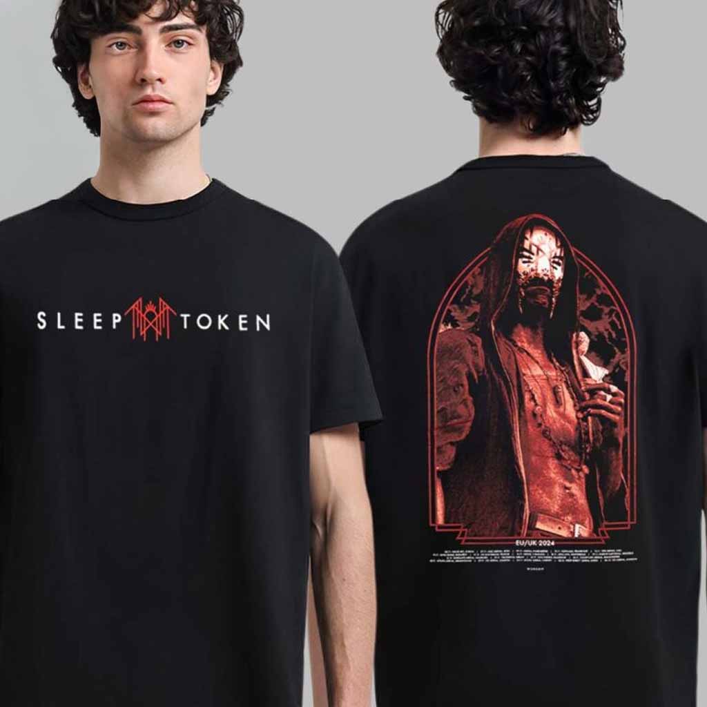 Sleep Token EU And UK 2024 Tour  T-Shirt Sleep Token Merch Music Gift Ideas For Guys Sleep Token EU And UK 2024 Tour  T-Shirt Sleep Token Merch Music Gift Ideas For Guys