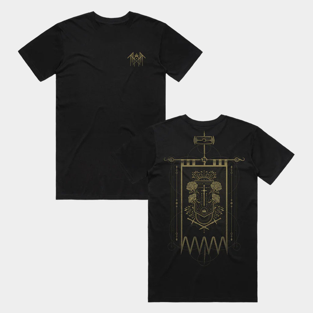 Sleep Token EU Merch Even In Arcadia Damocles Crest Flag T-Shirt Gifts For Rock Lovers